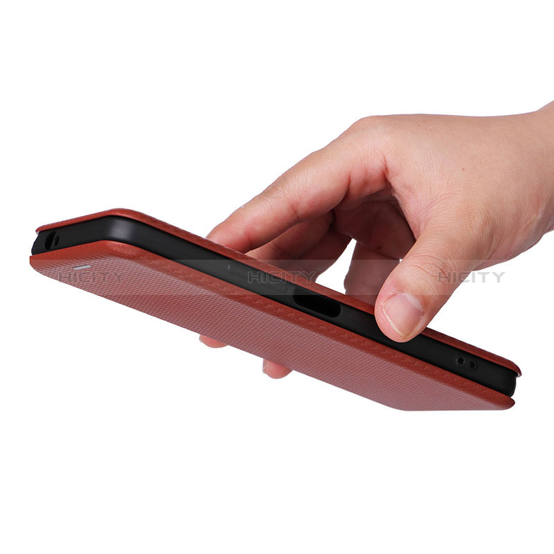 Handytasche Stand Schutzhülle Flip Leder Hülle L04Z für HTC U23 5G