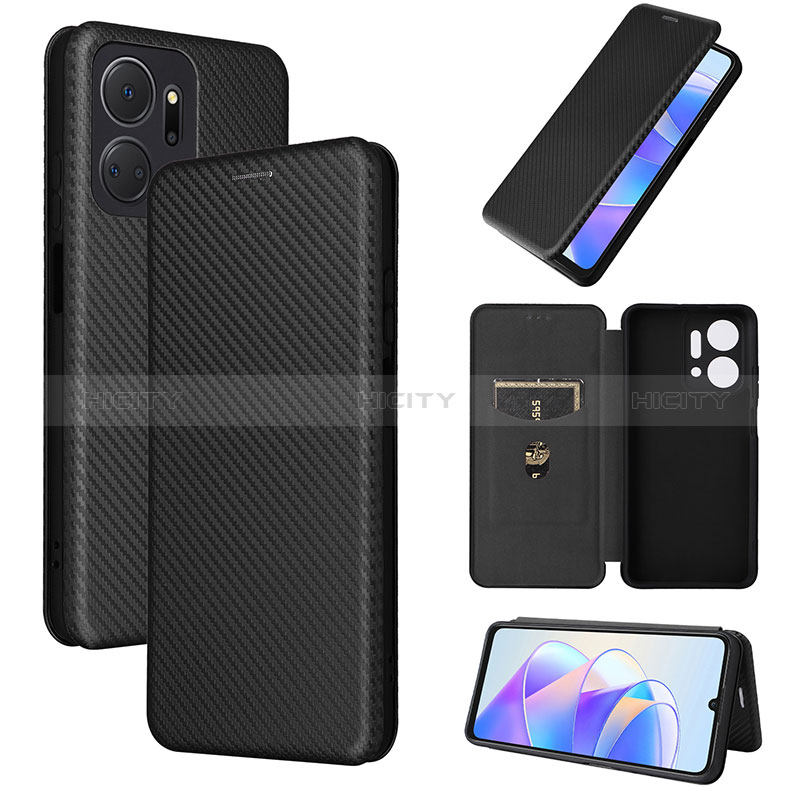 Handytasche Stand Schutzhülle Flip Leder Hülle L04Z für Huawei Honor X7a