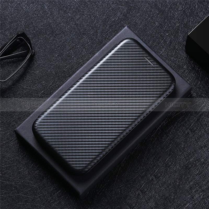 Handytasche Stand Schutzhülle Flip Leder Hülle L04Z für Huawei Honor X8a 4G Schwarz