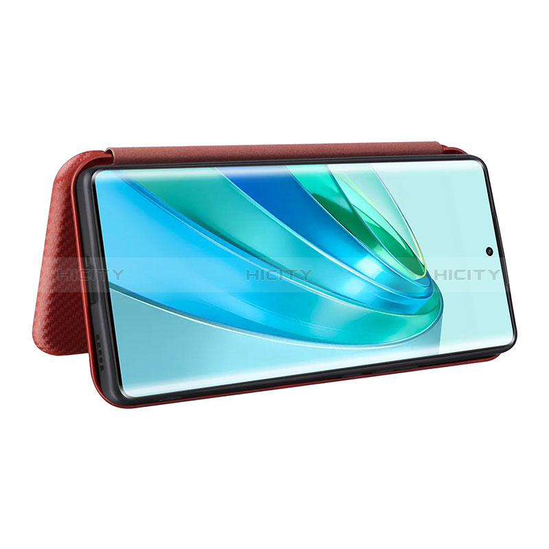 Handytasche Stand Schutzhülle Flip Leder Hülle L04Z für Huawei Honor X9a 5G groß