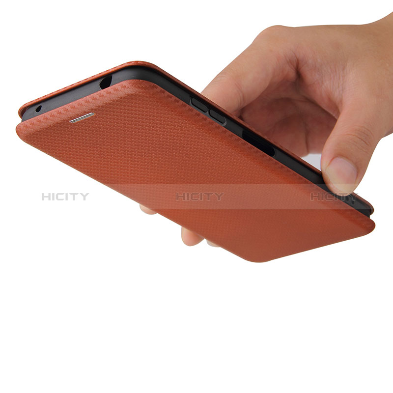 Handytasche Stand Schutzhülle Flip Leder Hülle L04Z für Nokia 6.3 groß