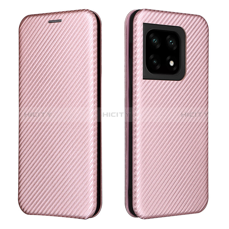 Handytasche Stand Schutzhülle Flip Leder Hülle L04Z für OnePlus 10 Pro 5G Rosegold Plus