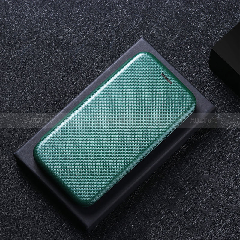 Handytasche Stand Schutzhülle Flip Leder Hülle L04Z für Oppo Find X6 5G Grün