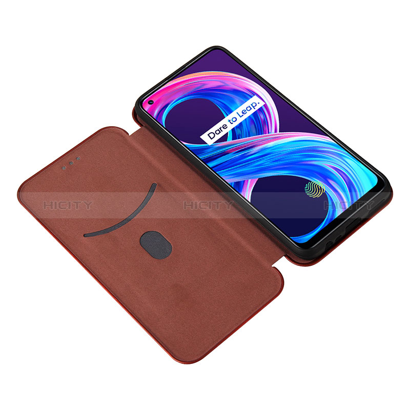 Handytasche Stand Schutzhülle Flip Leder Hülle L04Z für Realme 8 Pro