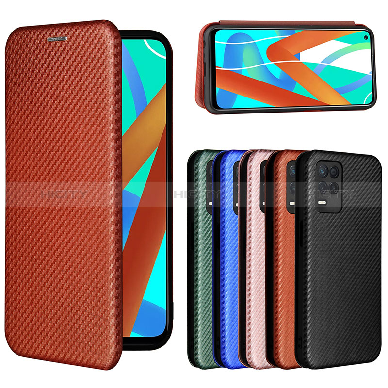 Handytasche Stand Schutzhülle Flip Leder Hülle L04Z für Realme 8s 5G