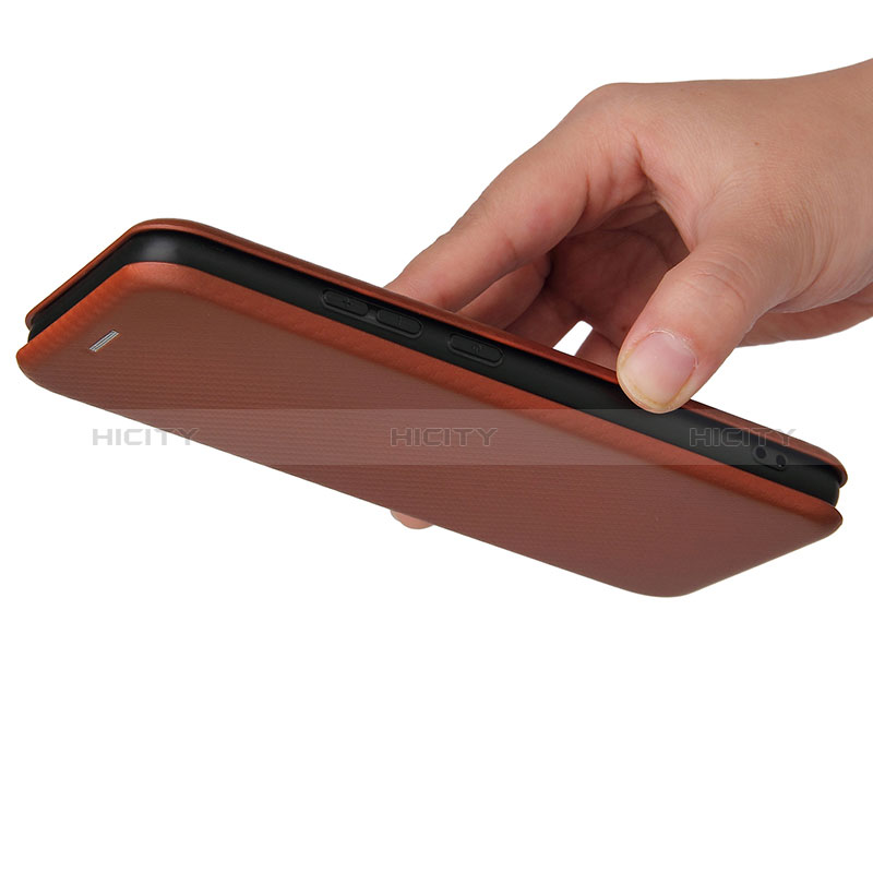 Handytasche Stand Schutzhülle Flip Leder Hülle L04Z für Realme C21Y groß