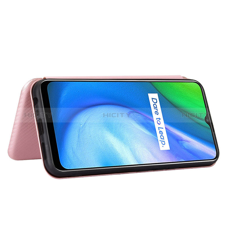 Handytasche Stand Schutzhülle Flip Leder Hülle L04Z für Realme Q2i 5G