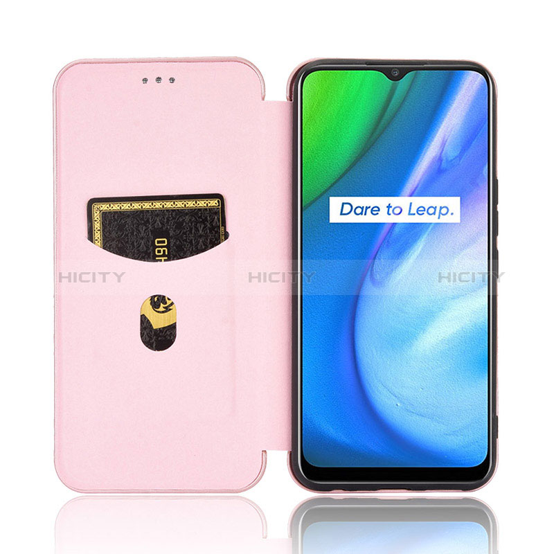 Handytasche Stand Schutzhülle Flip Leder Hülle L04Z für Realme Q2i 5G