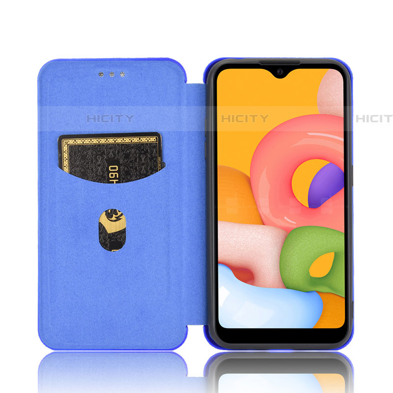 Handytasche Stand Schutzhülle Flip Leder Hülle L04Z für Samsung Galaxy A01 SM-A015