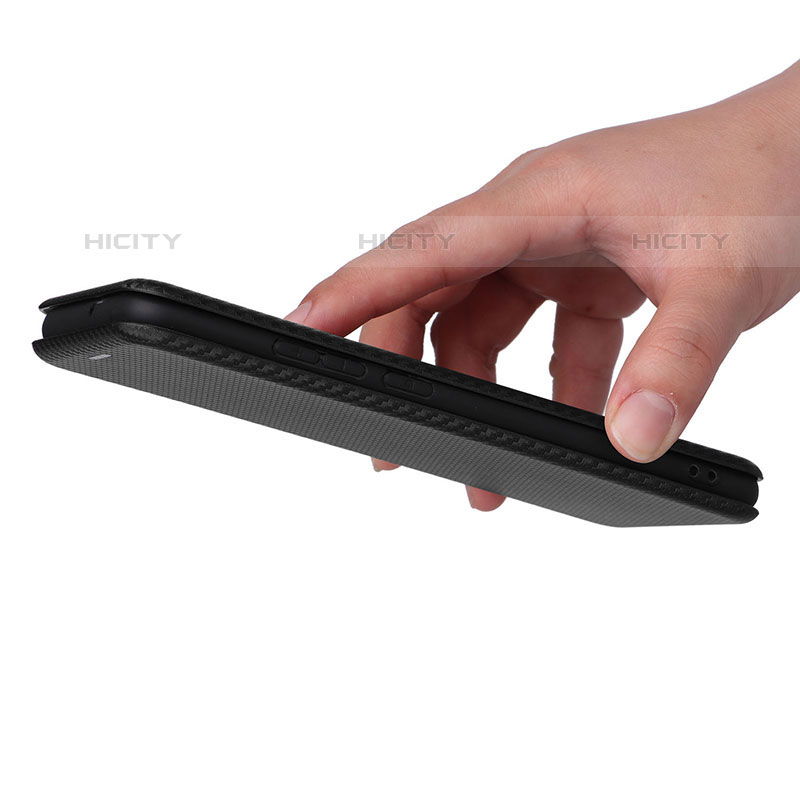 Handytasche Stand Schutzhülle Flip Leder Hülle L04Z für Samsung Galaxy A03 groß