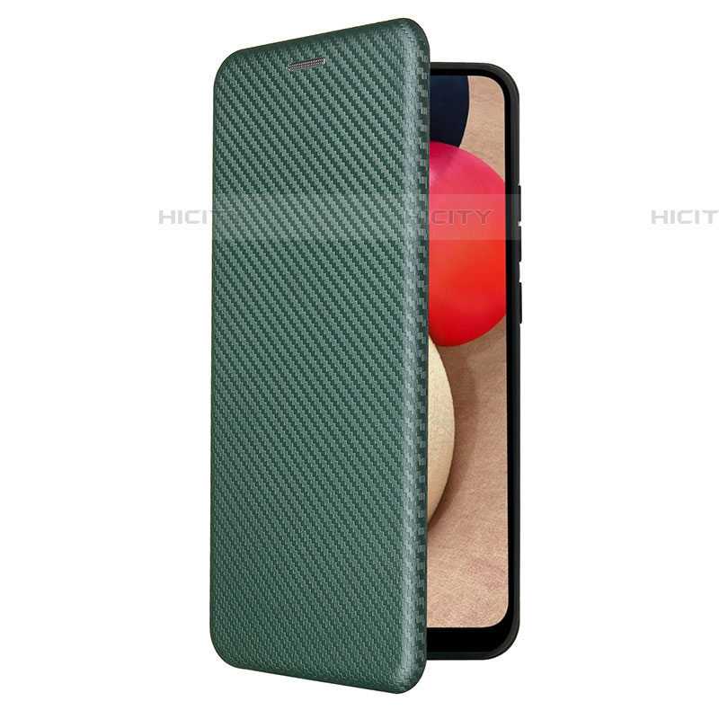 Handytasche Stand Schutzhülle Flip Leder Hülle L04Z für Samsung Galaxy A03s groß