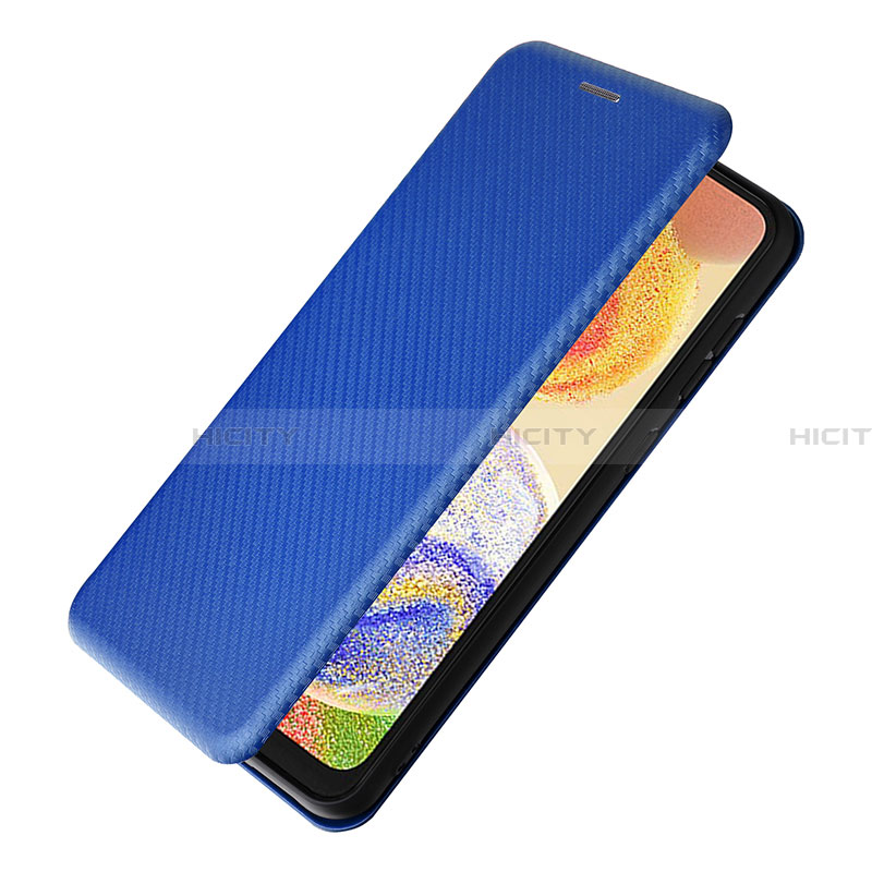 Handytasche Stand Schutzhülle Flip Leder Hülle L04Z für Samsung Galaxy A04 4G groß