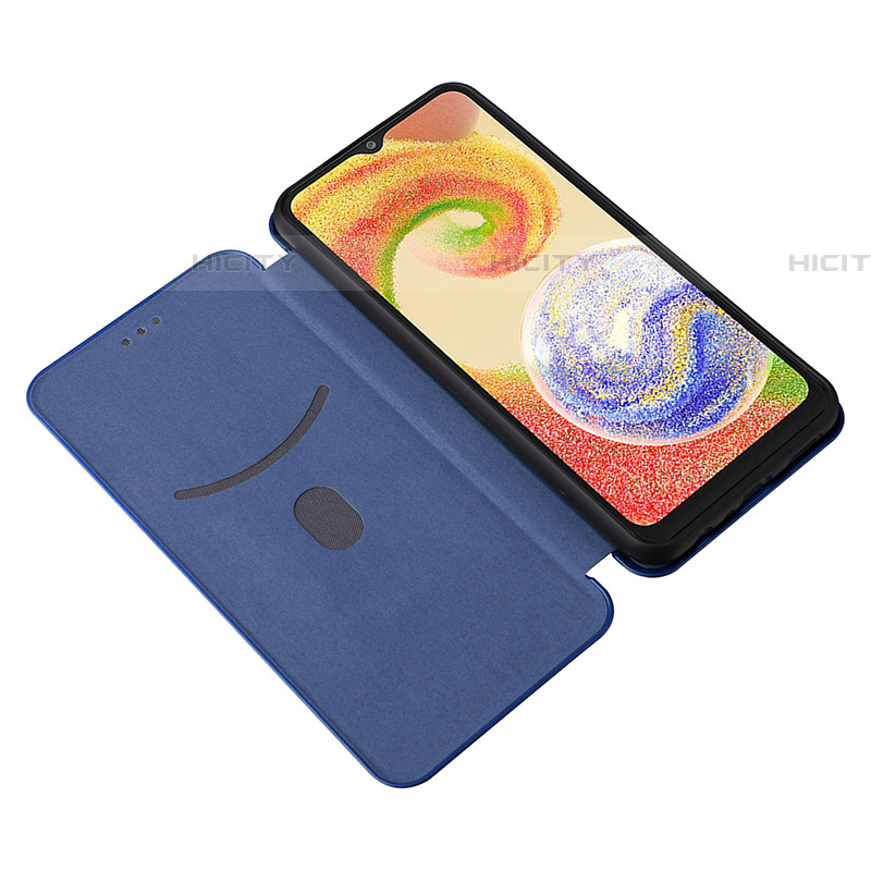 Handytasche Stand Schutzhülle Flip Leder Hülle L04Z für Samsung Galaxy A04E groß