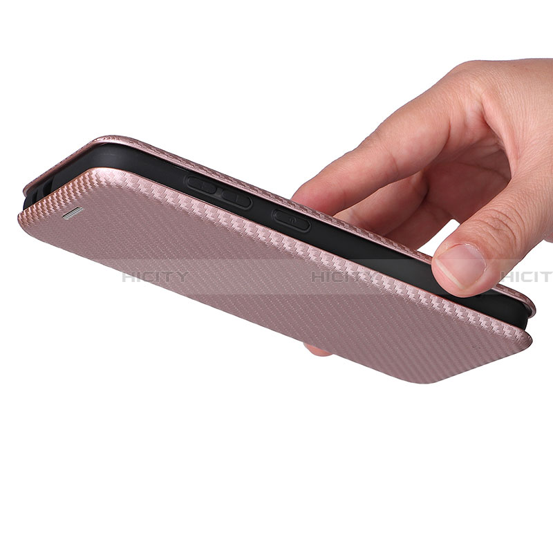 Handytasche Stand Schutzhülle Flip Leder Hülle L04Z für Samsung Galaxy A22 5G SC-56B groß