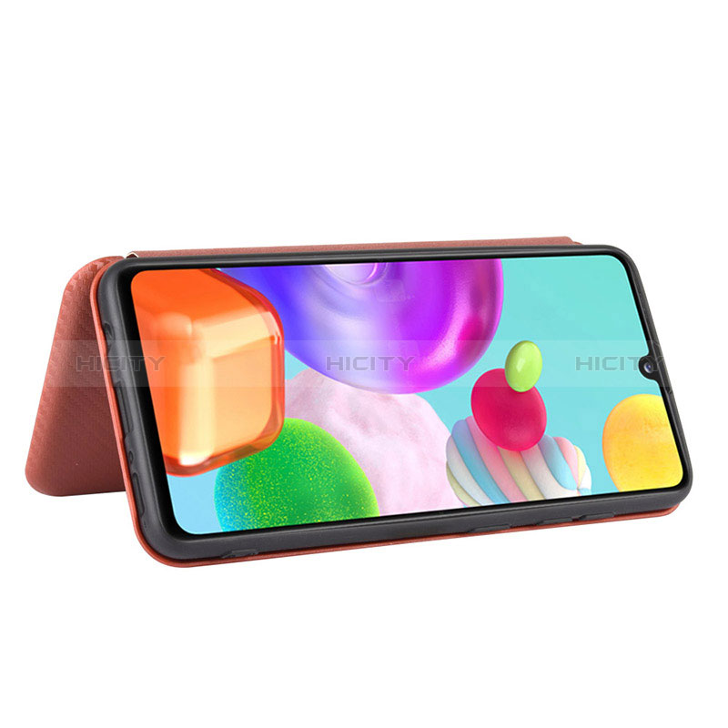 Handytasche Stand Schutzhülle Flip Leder Hülle L04Z für Samsung Galaxy A41