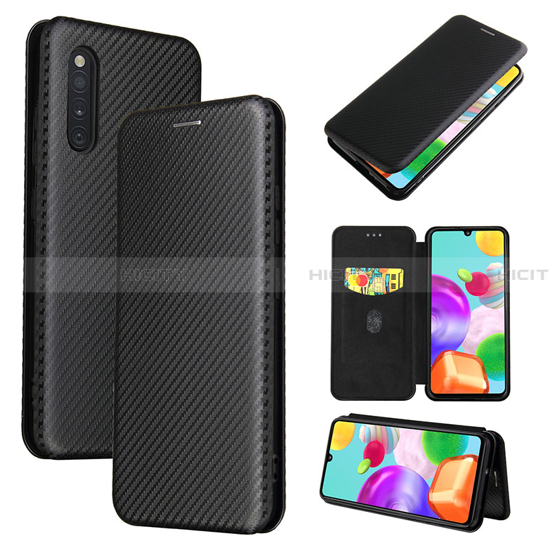 Handytasche Stand Schutzhülle Flip Leder Hülle L04Z für Samsung Galaxy A41 SC-41A