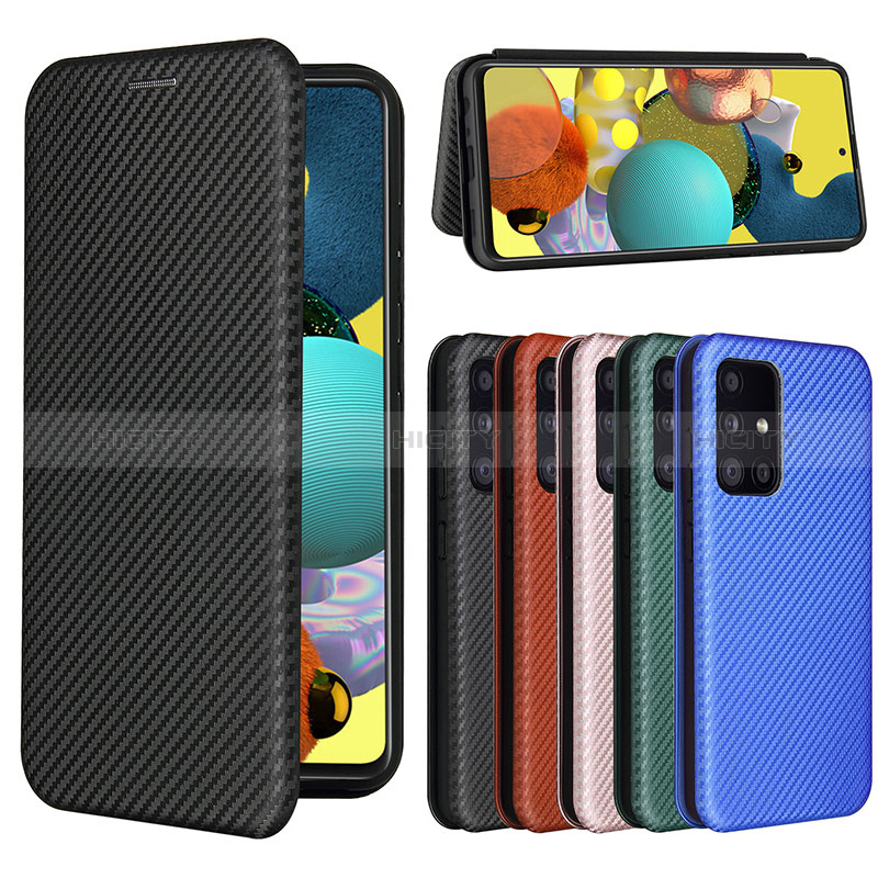 Handytasche Stand Schutzhülle Flip Leder Hülle L04Z für Samsung Galaxy A52s 5G groß