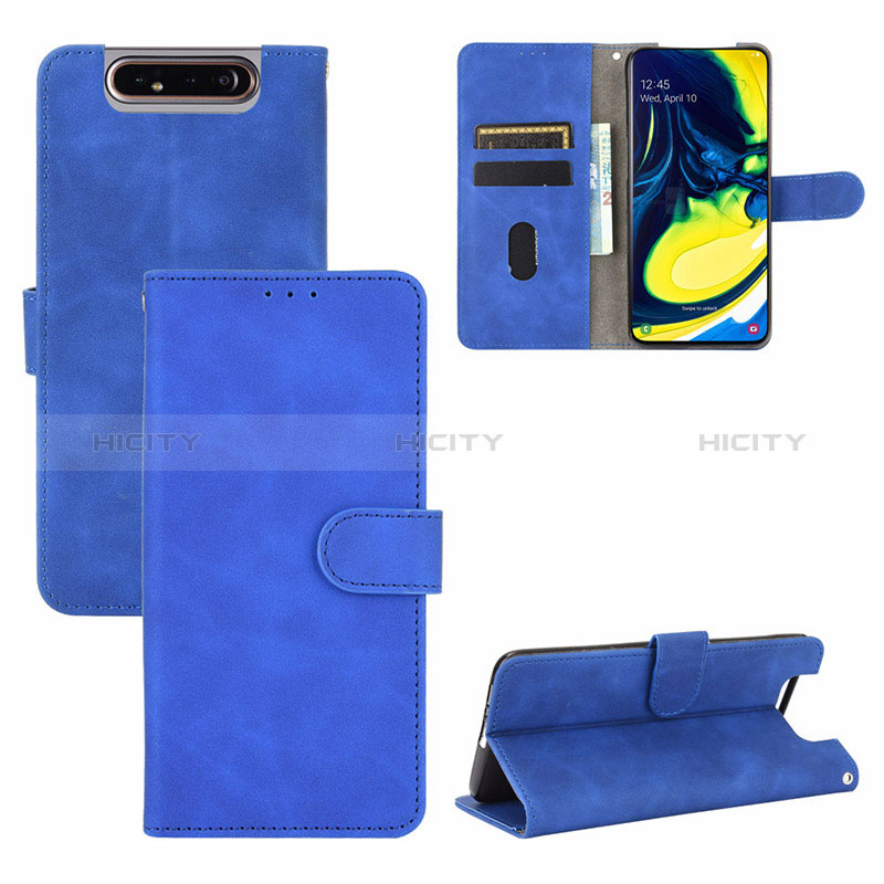 Handytasche Stand Schutzhülle Flip Leder Hülle L04Z für Samsung Galaxy A80