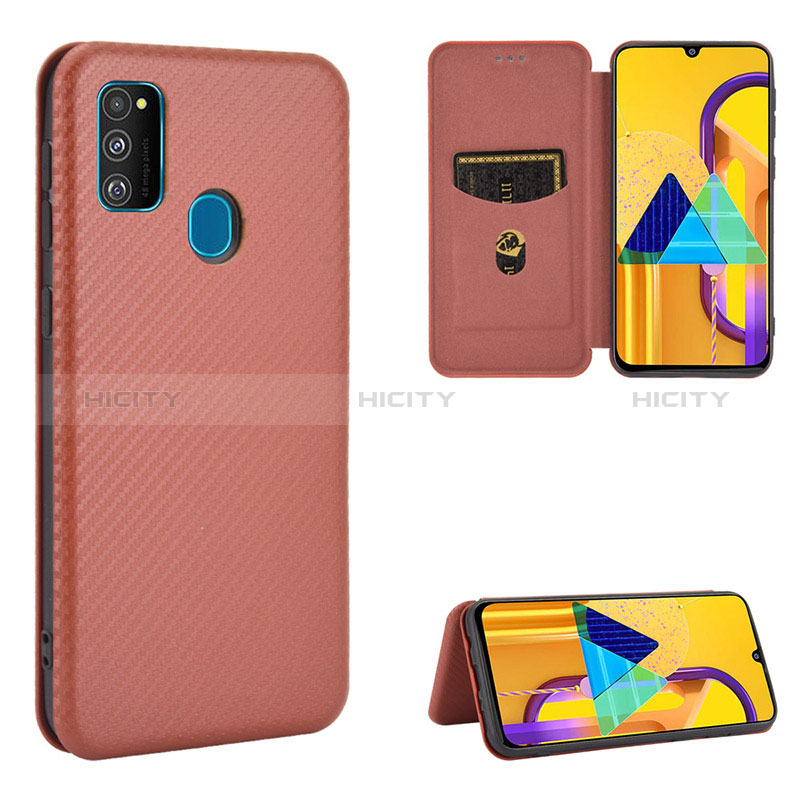 Handytasche Stand Schutzhülle Flip Leder Hülle L04Z für Samsung Galaxy M30s