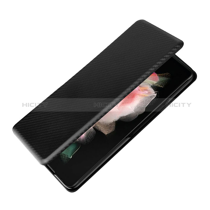 Handytasche Stand Schutzhülle Flip Leder Hülle L04Z für Samsung Galaxy Z Fold3 5G