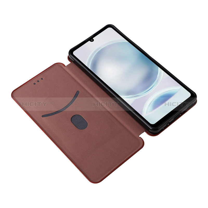 Handytasche Stand Schutzhülle Flip Leder Hülle L04Z für Sharp Aquos Sense8