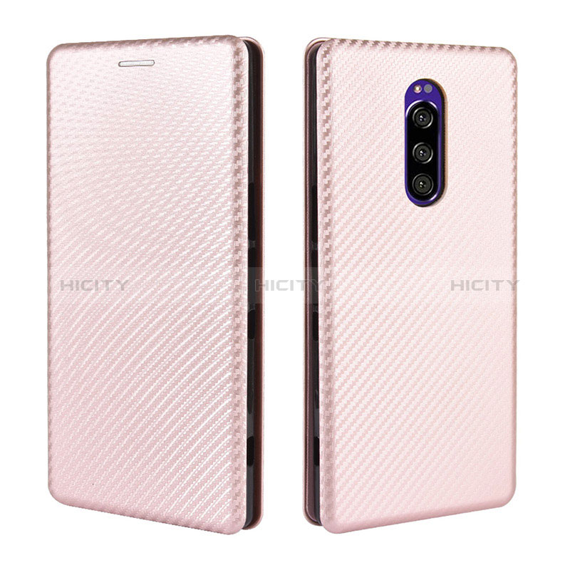 Handytasche Stand Schutzhülle Flip Leder Hülle L04Z für Sony Xperia 1