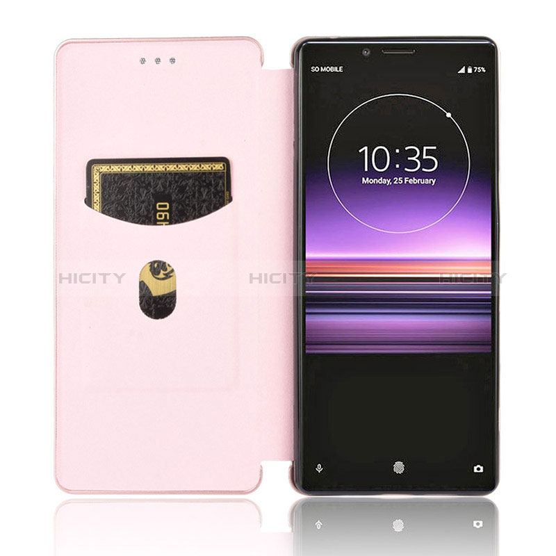 Handytasche Stand Schutzhülle Flip Leder Hülle L04Z für Sony Xperia 1