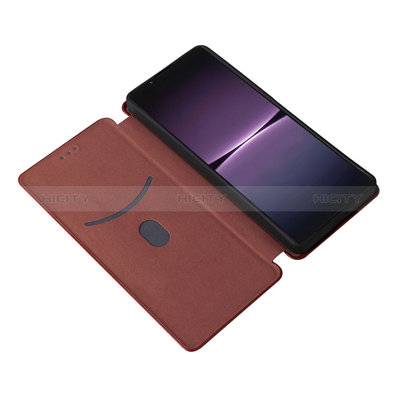 Handytasche Stand Schutzhülle Flip Leder Hülle L04Z für Sony Xperia 1 V groß