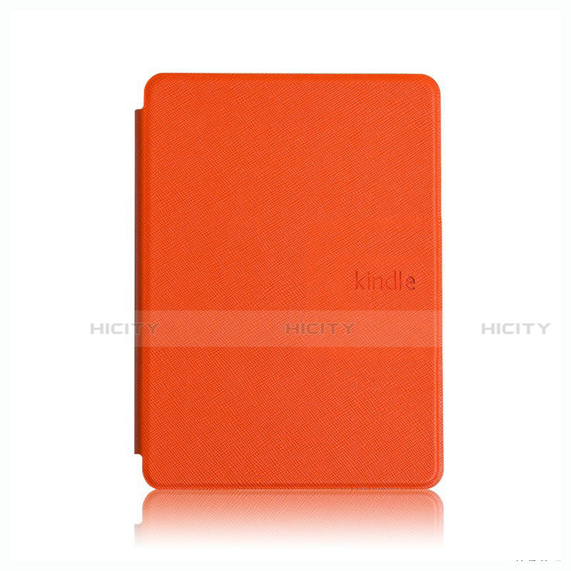 Handytasche Stand Schutzhülle Flip Leder Hülle L05 für Amazon Kindle Paperwhite 6 inch Orange