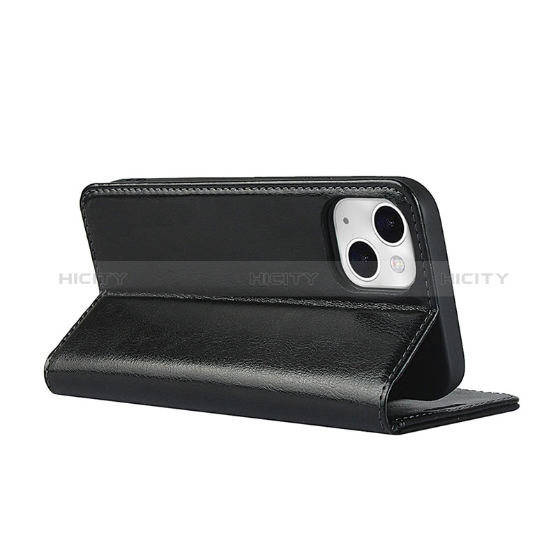 Handytasche Stand Schutzhülle Flip Leder Hülle L05 für Apple iPhone 15