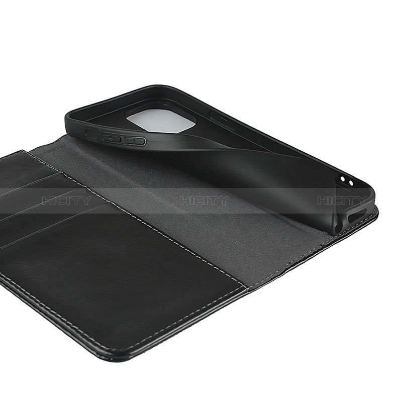 Handytasche Stand Schutzhülle Flip Leder Hülle L05 für Apple iPhone 15