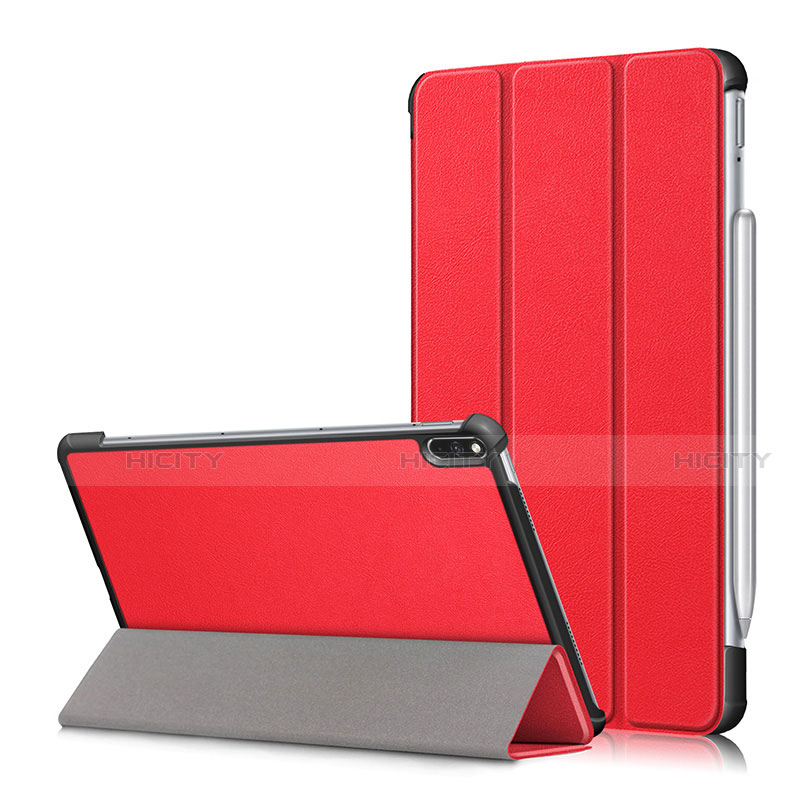 Handytasche Stand Schutzhülle Flip Leder Hülle L05 für Huawei MatePad Pro Rot