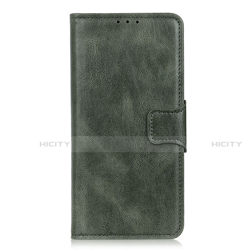 Handytasche Stand Schutzhülle Flip Leder Hülle L05 für Motorola Moto Edge Grün