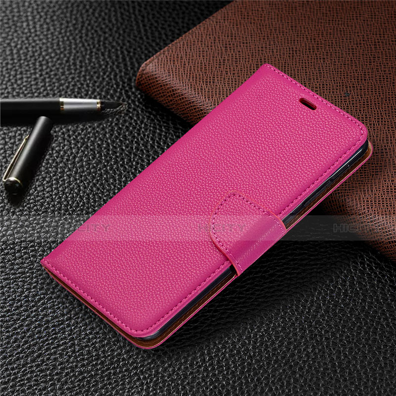 Handytasche Stand Schutzhülle Flip Leder Hülle L05 für Nokia 5.3 Pink Plus