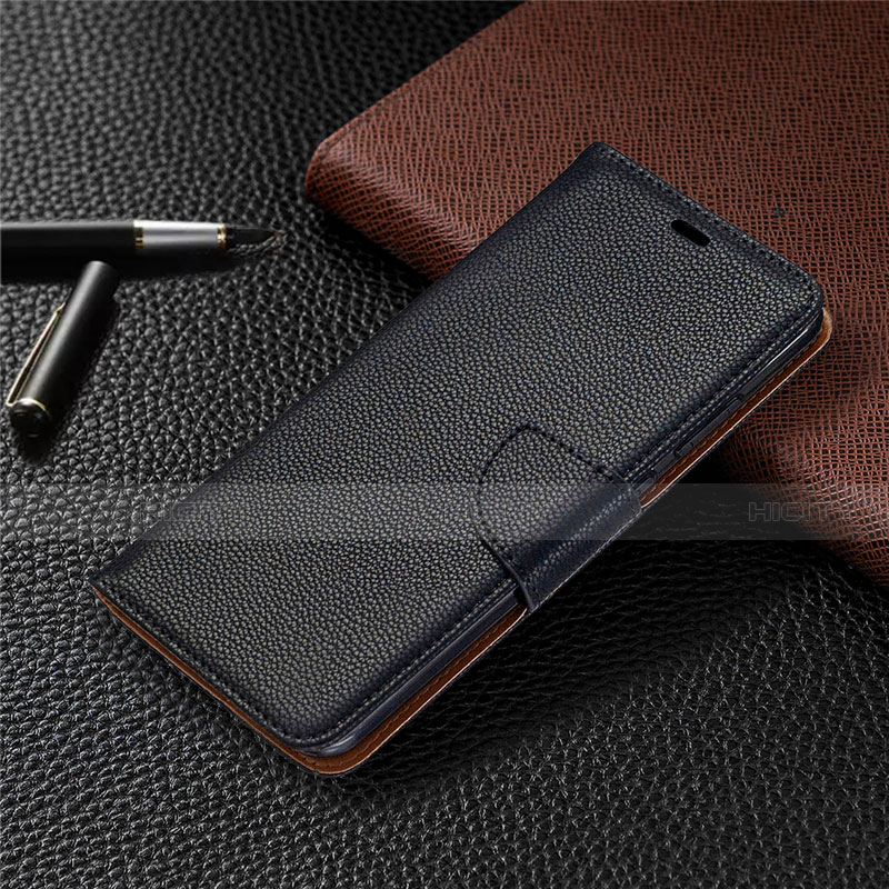 Handytasche Stand Schutzhülle Flip Leder Hülle L05 für Nokia 5.3 Schwarz