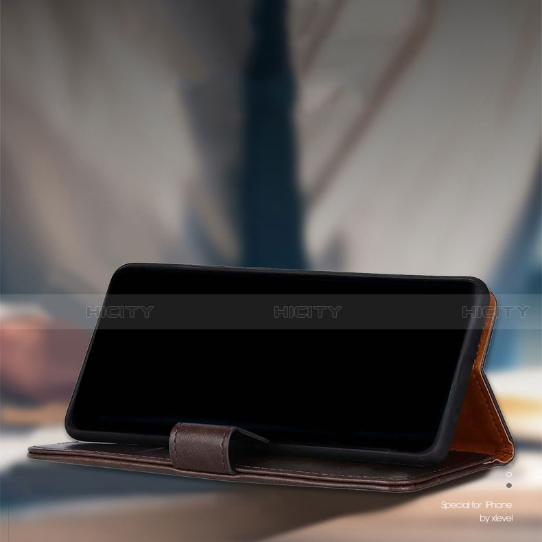 Handytasche Stand Schutzhülle Flip Leder Hülle L05 für Oppo Reno4 Z 5G groß