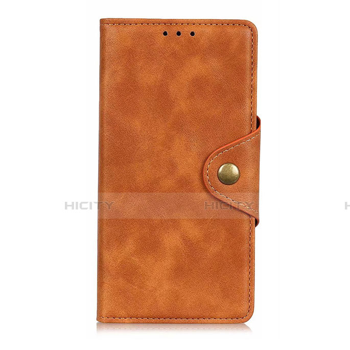 Handytasche Stand Schutzhülle Flip Leder Hülle L05 für Samsung Galaxy A31 Orange