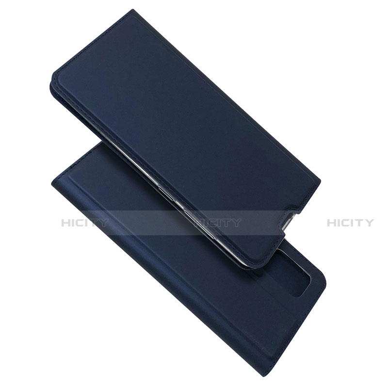 Handytasche Stand Schutzhülle Flip Leder Hülle L05 für Samsung Galaxy A51 4G Blau