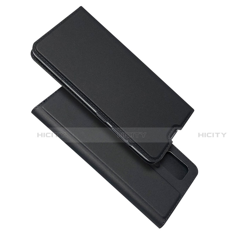 Handytasche Stand Schutzhülle Flip Leder Hülle L05 für Samsung Galaxy A51 4G Schwarz