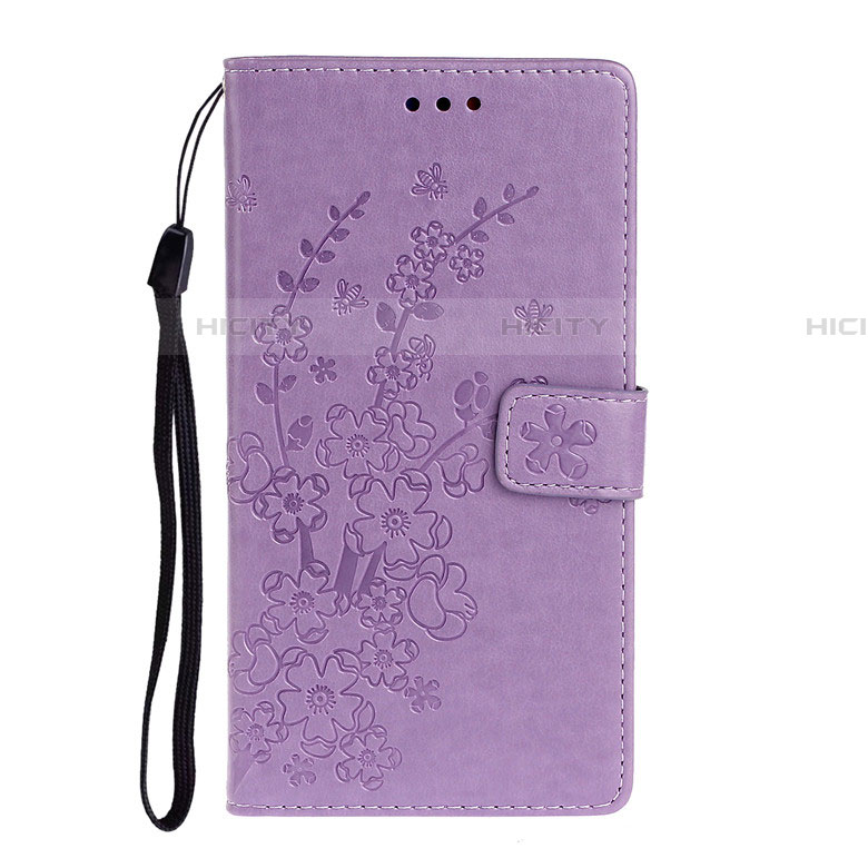 Handytasche Stand Schutzhülle Flip Leder Hülle L05 für Samsung Galaxy A51 5G Violett Plus