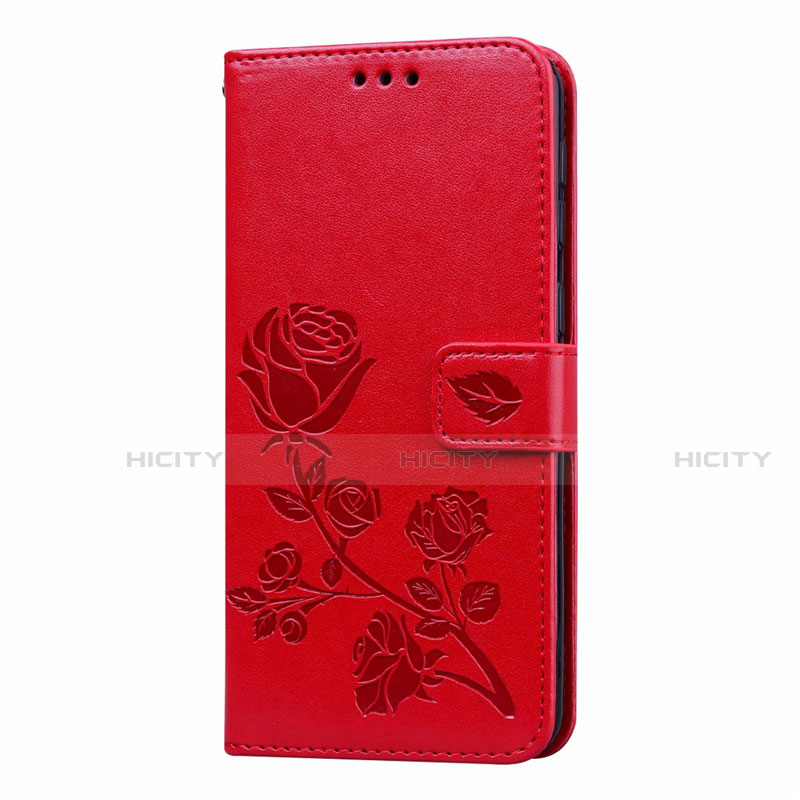 Handytasche Stand Schutzhülle Flip Leder Hülle L05 für Samsung Galaxy M21s Rot