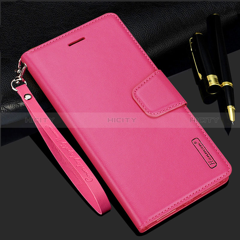 Handytasche Stand Schutzhülle Flip Leder Hülle L05 für Samsung Galaxy S24 Plus 5G Pink Plus