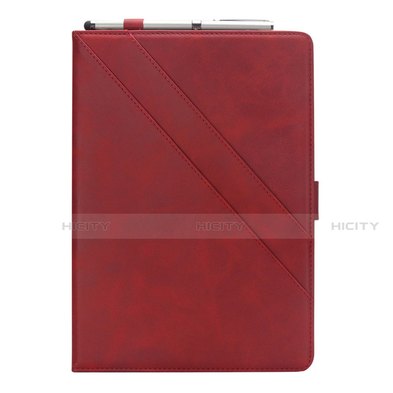 Handytasche Stand Schutzhülle Flip Leder Hülle L05 für Samsung Galaxy Tab S6 Lite 10.4 SM-P610 Rot