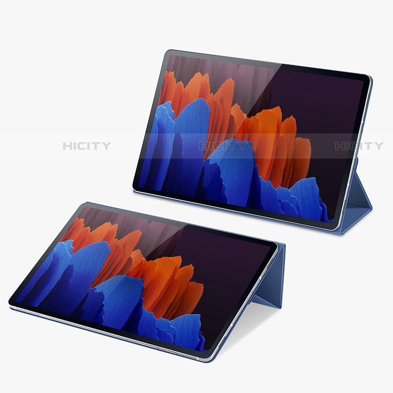 Handytasche Stand Schutzhülle Flip Leder Hülle L05 für Samsung Galaxy Tab S7 11 Wi-Fi SM-T870 groß