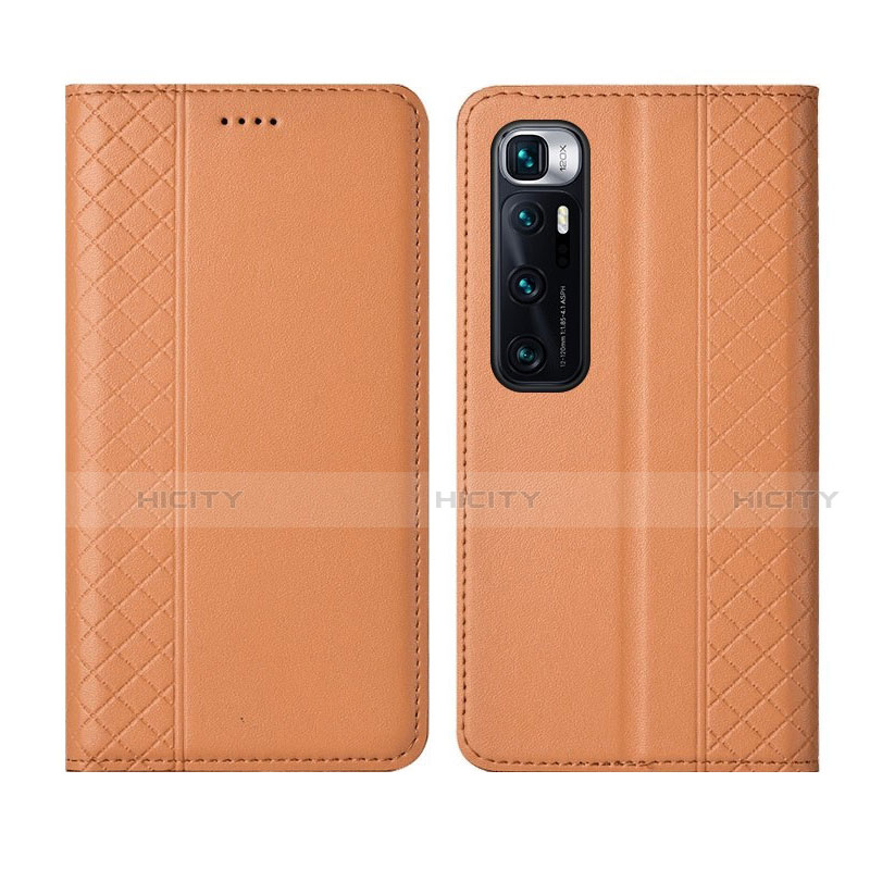 Handytasche Stand Schutzhülle Flip Leder Hülle L05 für Xiaomi Mi 10 Ultra Orange Plus