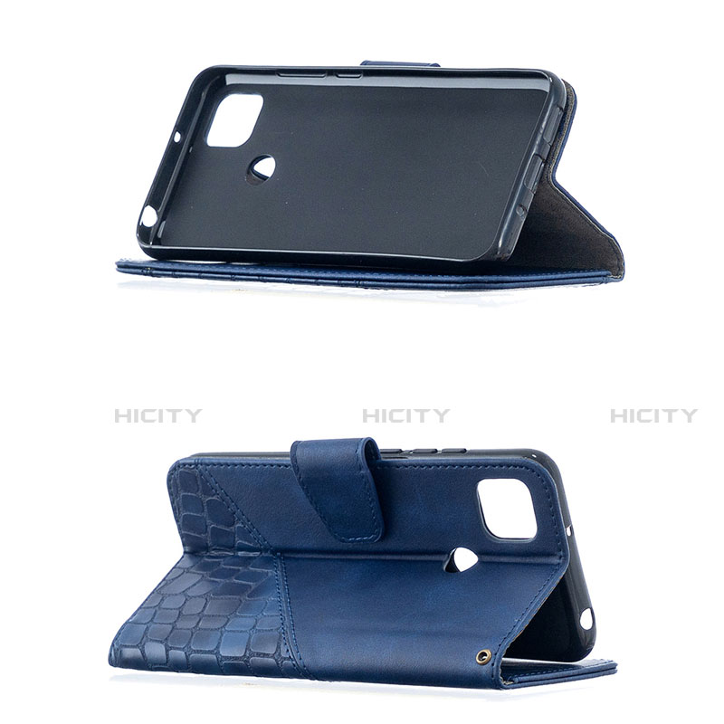 Handytasche Stand Schutzhülle Flip Leder Hülle L05 für Xiaomi Redmi 9C NFC groß