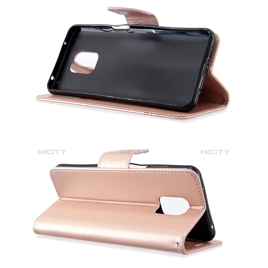 Handytasche Stand Schutzhülle Flip Leder Hülle L05 für Xiaomi Redmi Note 9 Pro Max