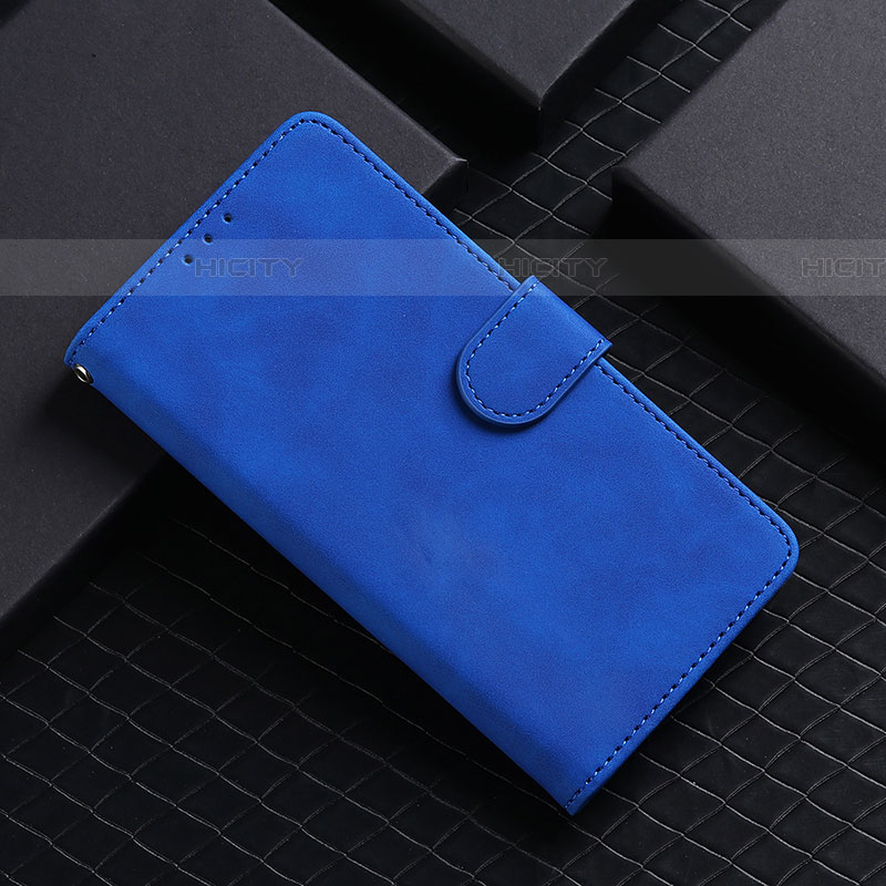 Handytasche Stand Schutzhülle Flip Leder Hülle L05Z für Samsung Galaxy A01 SM-A015 Blau Plus