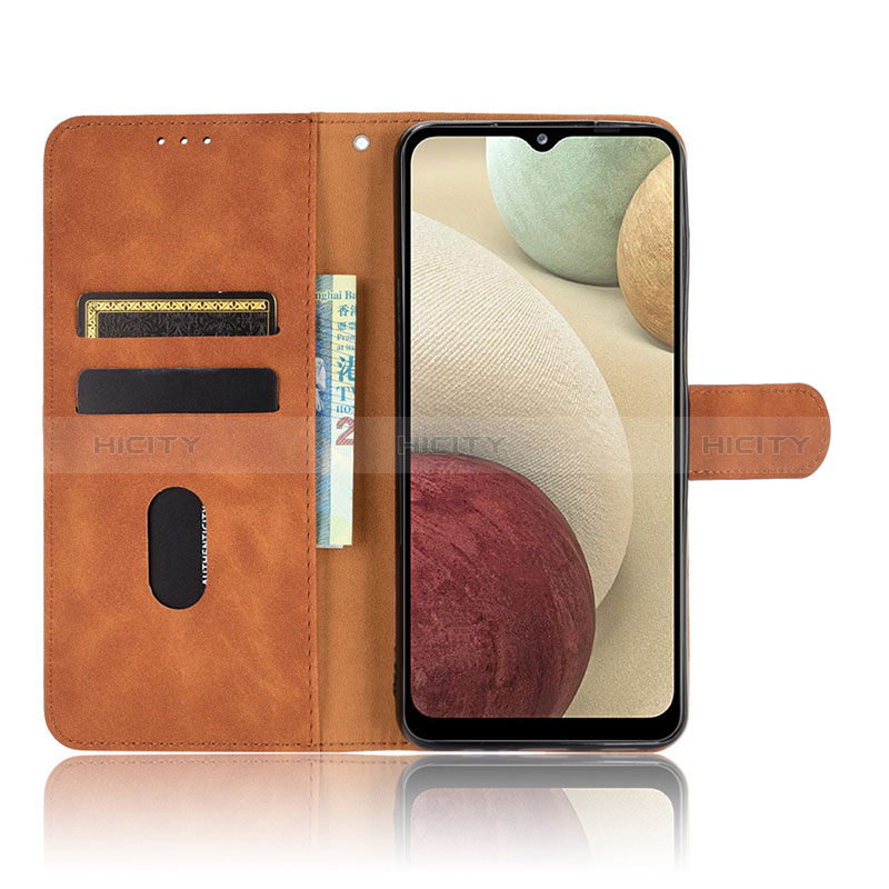 Handytasche Stand Schutzhülle Flip Leder Hülle L05Z für Samsung Galaxy A12 Nacho