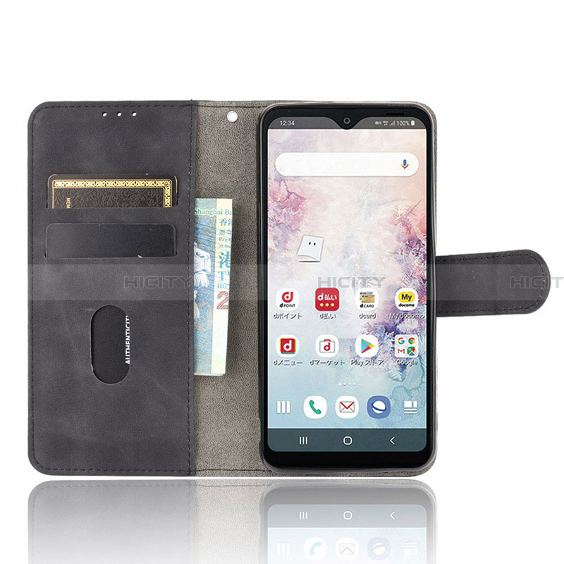 Handytasche Stand Schutzhülle Flip Leder Hülle L05Z für Samsung Galaxy A20 SC-02M SCV46 groß